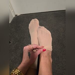 Worn Nylon Socks